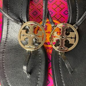 Tory Burch - Capri Miller Low Heel Sandal - Size 8
